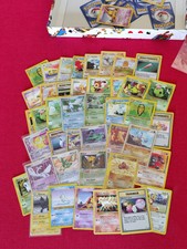 LOTTO Carte Pokémon Vintage Holo e Non, condizioni miste, anche prime edizioni