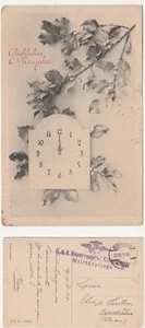GRUSS - GUTES NEUES JAHR - GLÜCKLICHES NEUJAHRE - MILITARPFLEGE - REISE 1917 -45864 - Bild 1 von 1
