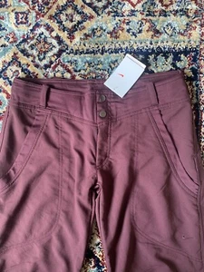 NIKE Womens Dri Fit Casual Trousers UK 12 Purple. NEW - Picture 1 of 10
