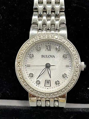 Bulova Women's 96R203 Diamond Watch - Image 1 of 4