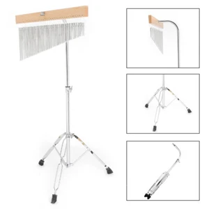 Bar Chimes Single-Row Wind Chime 36-Tone w/ Tripod Stand Percussion Instrument - Picture 1 of 12