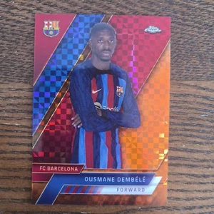 Ousame Dembele 2022-23 Topps Cromo Barcelona Base Naranja-factor Refractores /25 - Imagen 1 de 2