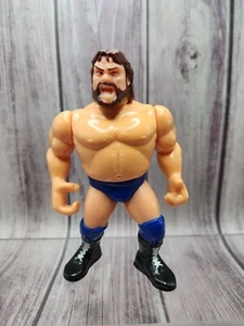 WWE Hacksaw Jim Duggan Titan Sports Wrestling Figure WWF Series 2 1991 Vintage - Picture 1 of 7