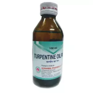 ADPL Turpentine Oil Pure (100ml) Muscle and Joint Pains Free Shipping - Picture 1 of 3