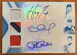 RAMIREZ PORCELLO SANDOVAL🔥2015 Triple Threads Patch AUTO #TTARC-RSP 1/1 Whale - Picture 1 of 3