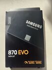 Samsung 870 EVO 2,5" 500GB SATA SSD – schwarz (MZ-77E500B)