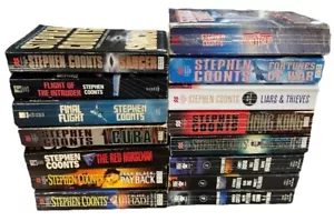 Stephen Coonts PB Lot of 15 Deep Black, Combat, Saucer, Minotaur - Picture 1 of 5