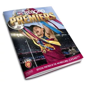 2024 AFL Record Premiers Brisbane Lions Sport Soccer CYGNETT Sept 28 Magazine - Bild 1 von 3