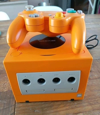Console Nintendo GameCube  🍊 Dol 001  Région Free Swiss Manette Carte Sd - Imagen 1 de 4
