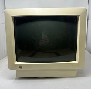 Vintage Apple ColorMonitor Hc A2M4043 For Parts Only - Picture 1 of 7