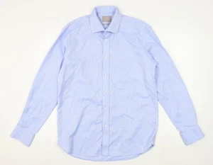 Savoy Taylors Guild Men's Blue Regular Fit Shirt - Picture 1 of 12