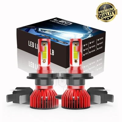LED Headlight Light Bulbs Conversion Kit For Isuzu NP-R NQ-R NPR NQR 2006-2013 Foto 1 de 4