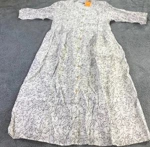 Vestido LF Markey para mujer 8 vestido Sammy midi cintura reunida bolsillo frontal # 206 - Imagen 1 de 10