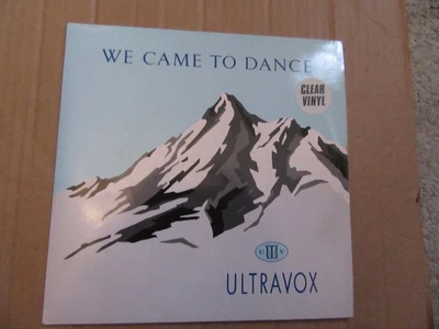 ULTRAVOX  We To Dance/Overlook. Vinyl 45. Chrysalis (1983). Clear. EX Foto 1 de 3