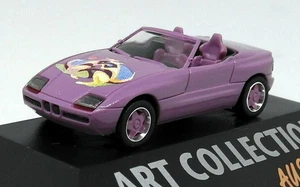 Herpa 1/87 HO Scale - BMW Z1 Australian Purple Tiny Model Car + Case - Picture 1 of 5