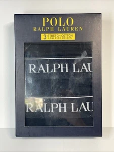 Confezione 3 Slip Vita Bassa Basic Polo Ralph Lauren - Picture 1 of 2