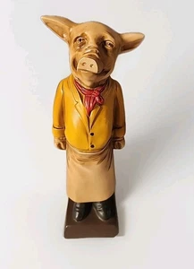 Vintage French Chef Pig Figurine Hand Painted Resin 10" Sterling Industries Gift - Picture 1 of 10