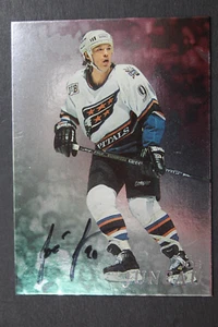 Joe Juneau Capitals Autographed 2008 Hockey Signed In the Game Card #147 - Picture 1 of 3