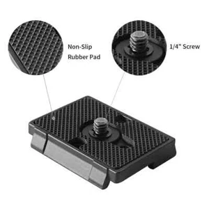 Quick Release Plate for Manfrotto 200PL-14 496 486 804 323 RC2 Camera Tripod - Picture 1 of 7