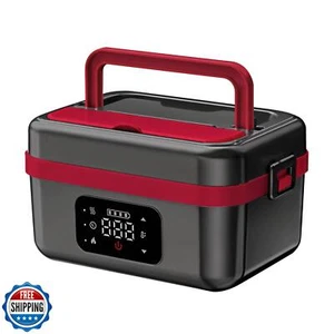 HASDSAGY Upgraded Cordless Electric Lunch Box, 1L Rechargeable Heated Lunch B - Picture 1 of 5