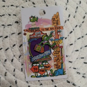 Knott's Berry Farm 100th ANNIVERSARY PIN #21 of 100 Beary Tales Frog Fair - Picture 1 of 4