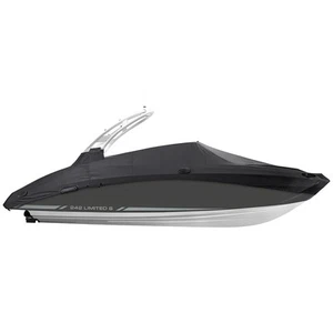 YAMAHA 2016-2018 AR190/192 Tower DLX PREMIUM Mooring Cover BLACK MAR-190TR-BK-16 - Picture 1 of 3