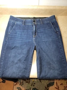 Lane Bryant Women Plus SZ 18 Comfort waist Stretch Denim Wide Flare Leg - Picture 1 of 5