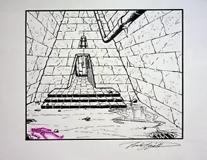 X-Men La Serie Animada 1994 FIRMADO Producción Fondo Diseño Copia Marvel - Imagen 1 de 2