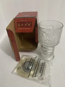 Lord Of The Rings Fellowship Of The Rings Glass Light Up Goblet Anwen The Elf - Picture 1 of 14