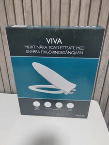 Tavistock Slim Viva soft close white toilet seat BNIB - Picture 1 of 8
