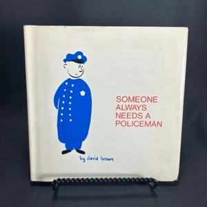 Vintage 1971 Someone Always Needs a Policeman von David Brown - Bild 1 von 8