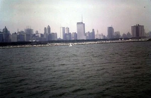 Original Kodachrome Slide, Chicago Skyline in August 1964 / Americana - Picture 1 of 1
