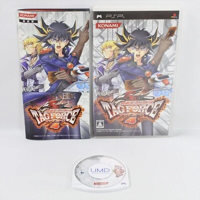 YU GI OH Duel Monsters Tag Force 4 Yugioh UMD PSP Playstation Portable ccc psp - Image 1 of 3