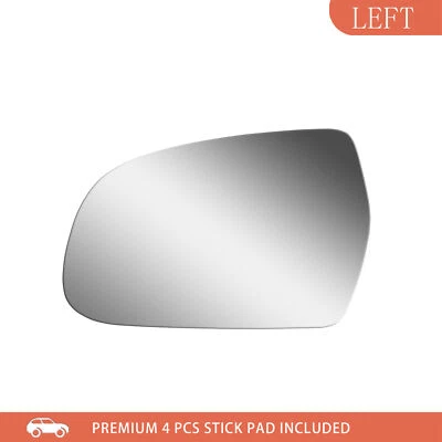 Substituição de vidro espelhado para 2010-2017 Audi A5 Quattro Driver Side LH + adesivo - Imagem 1 de 4