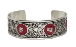 Om Brazalete Pulsera Ajustable Pulsera Coral Pulsera Bohemia Gitana - Imagen 1 de 3