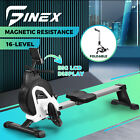 Finex Rowing Machine Rower Magnetic Resistance Fitness Workout Home Gym Cardio