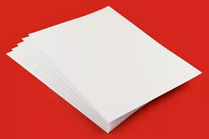 A2/A3/A4/A5/A6/A7 WHITE MATTE SELF ADHESIVE PAPER /BLANK LABELS / PARCEL LABELS  - Picture 1 of 2