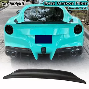 Alerón trasero de carbono real maletero alerón labio para Ferrari F12 Berlinetta 13UP - Imagen 1 de 9