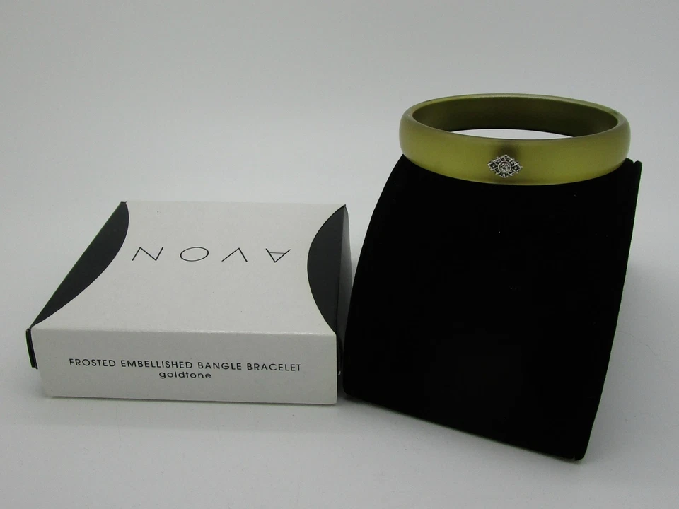 Brazalete Brazalete AVON Embellecido Esmerilado - Tono Dorado Foto 1 de 1