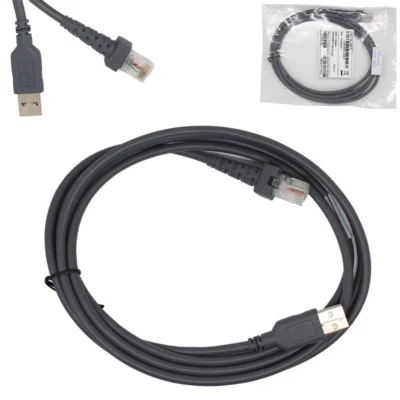 CBA-U01-S07ZAR 9FT 3M USB Cable for Motorola Symbol LS2208 LS4208 Scanner New - Image 1 of 4