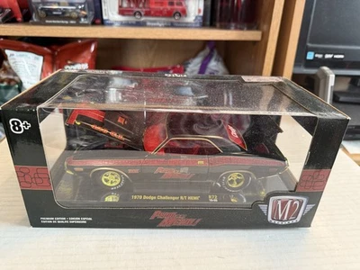 Dodge Challenger R/T HEMI Chase 1-500 1970 máquinas M2 1/24 Foto 1 de 2