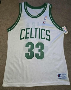Neu mit Etikett Vintage Larry Bird Boston Celtics Champion NBA Trikot Gr. 44 **BESCHREIBUNG LESEN** - Bild 1 von 8