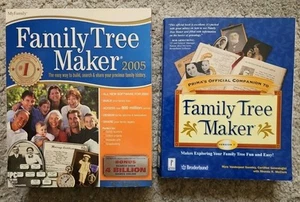 Family Tree Maker 2005 12TH Ed PC CD And Companion Guide V7 Untested - Picture 1 of 6