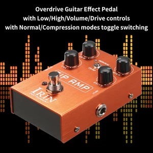 IRIN ZIP AMP Electric Guitar Effect Pedal Compressor Overdrive - Picture 1 of 8