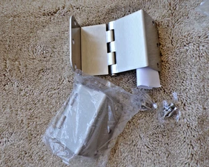 Pack of 2 - 3.5 Inch Swing Clear Offset Door Hinge (1/4" Radius, Satin) @c20 - Picture 1 of 5