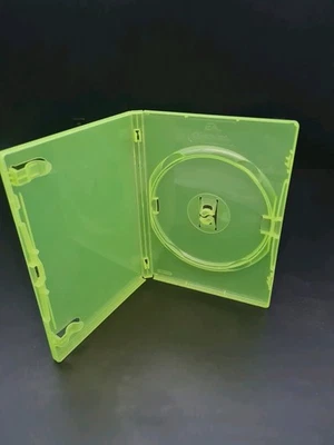 1 x Official Xbox 360 Green Replacement Game Case - Official - New - Image 1 of 4