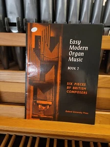* Música de órgano moderna fácil, libro 2; órgano (Oxford) - Imagen 1 de 1