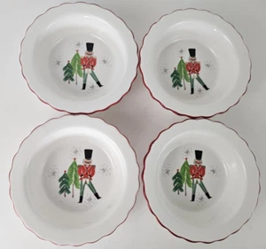 4 Robert Stanley Nussknacker Ballerina rot umrandet Müsli/Salatschalen Backformen - Bild 1 von 7
