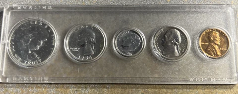 1954 U.S. Proof Set in Whitman Holder Cover
