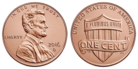 Roll of 2016 D Uncirculated Pennies Cover